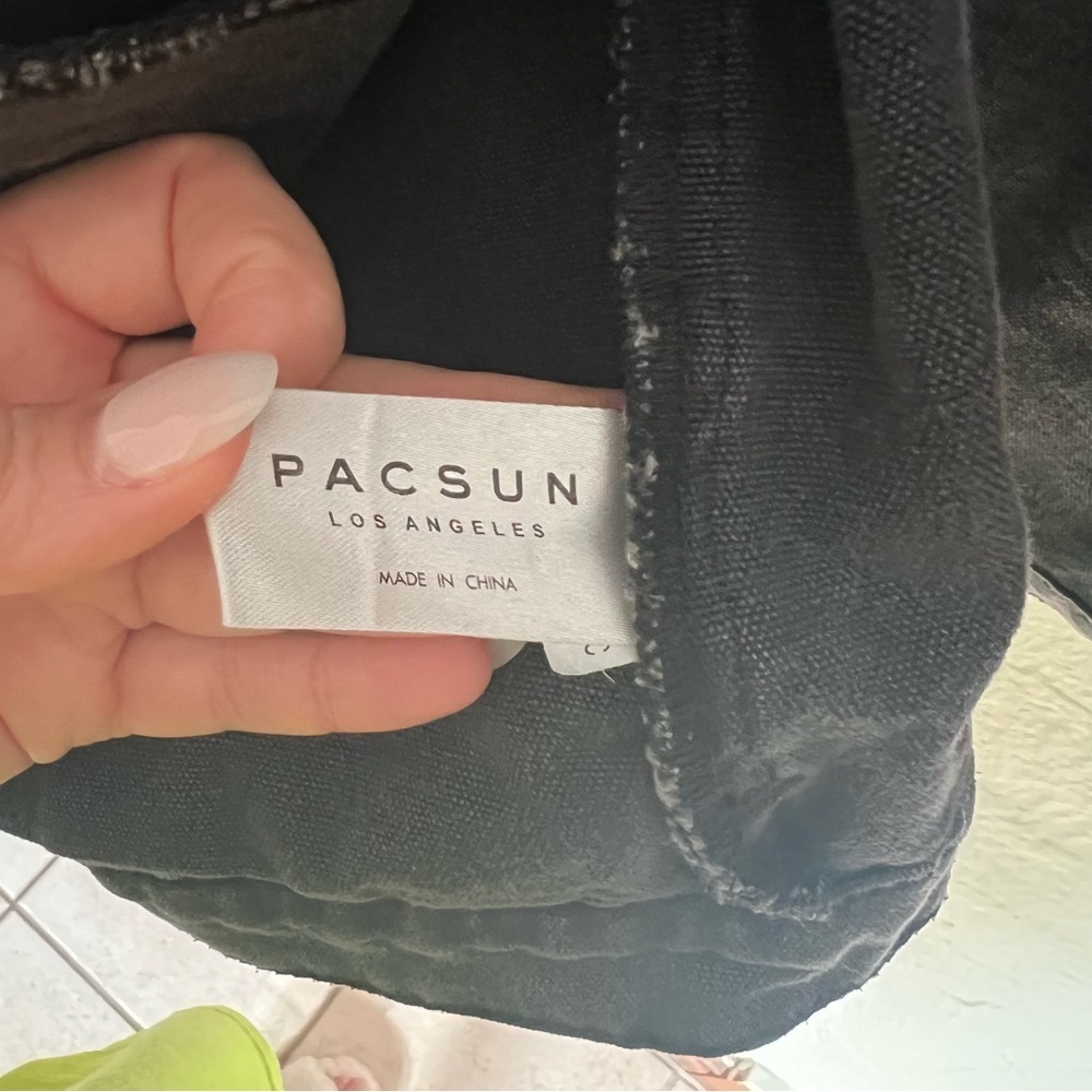PacSun Dark Gray Hoodie - Picture 3 of 6
